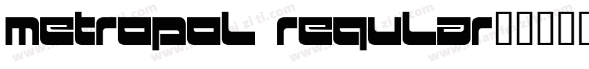 Metropol Regular字体转换